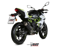 Afbeeldingen van MIVV GP PRO black RVS Kawasaki Ninja 125 / Z125 '19-