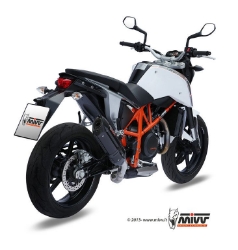 Afbeeldingen van MIVV Suono Steel RVS demper KTM 690 Duke '12-
