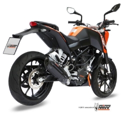 Afbeeldingen van MIVV Suono Steel Black KTM Duke 125/390 / Duke 125/390 '17-