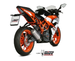 Afbeeldingen van MIVV MK3 RVS demper KTM Duke 125/390 / Duke 125/390 '17-