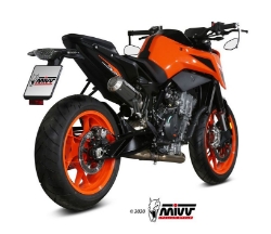 Afbeeldingen van MIVV MK3 Black RVS KTM 790 Duke / 890 Duke
