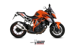 Afbeeldingen van MIVV MK3 RVS dubbele demper KTM 1290 Superduke '14-