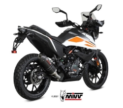 Afbeeldingen van MIVV Oval carbon demper met carbon cap KTM 390 Adventure '20-
