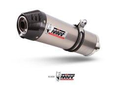 Afbeeldingen van MIVV Oval titanium demperset met carbon cap KTM 390 Adventure '20-