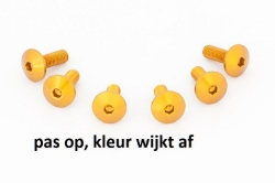 Afbeeldingen van Kuipruitboutjes Evotech aluminium (set) Aprilia RSV4 '09-// Ducati 899/1199 Panigale '12-'14