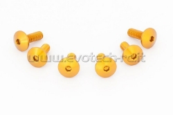 Afbeeldingen van Kuipruitboutjes Evotech aluminium (set) BMW S1000RR '15