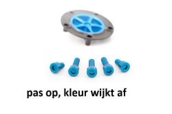 Afbeeldingen van Tankdop boutjes voor tankdop (set) Evotech diverse Yamaha modellen