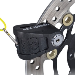 Afbeeldingen van Slot voor remschijf model Quartz XD6 zwart - Oxford