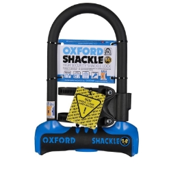 Afbeeldingen van Slot model Shackle 14 blauw ''U'' Padlock 260mm x 177mm - Oxford