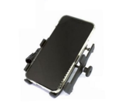 Afbeeldingen van Telefoonhouder met draadloos QI opladen BAAS (71-90mm)