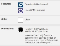 Afbeeldingen van Vervangingsruit National Cycle VStream Honda ST1300