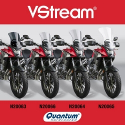 Afbeeldingen van Vervangingsruit National Cycle VStream touring transparant Honda CB500X '19-