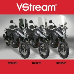 Afbeeldingen van Vervangingsruit National Cycle VStream touring transparant Suzuki DL650 '17-