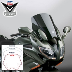 Afbeeldingen van Vervangingsruit National Cycle VStream Sport Yamaha FJR1300 '13-21