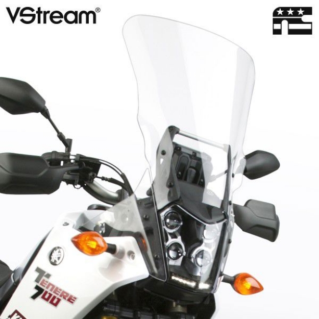 Afbeeldingen van Vervangingsruit National Cycle VStream touring transparant Yamaha XT700 Tenere '19-