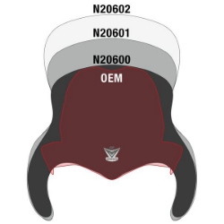 Afbeeldingen van Vervangingsruit National Cycle VStream touring transparant Triumph Tiger 800/XC