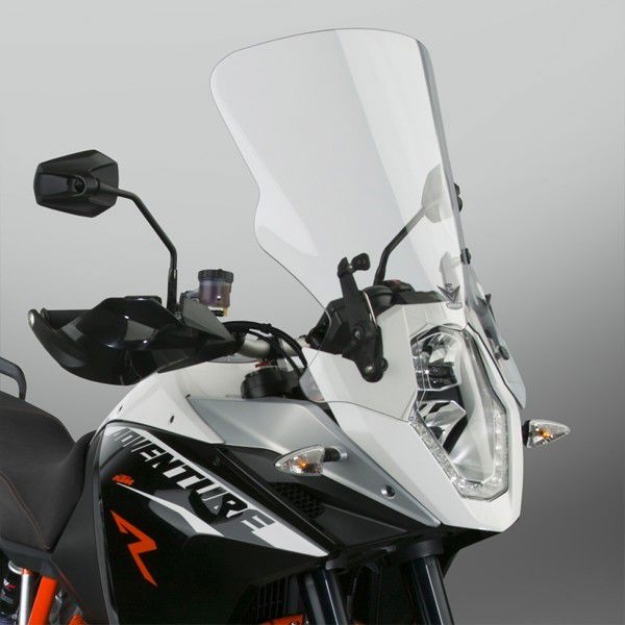 Afbeeldingen van Vervangingsruit National Cycle VStream touring transparant KTM 1050/1190 Adventure