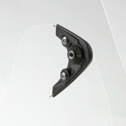 Afbeeldingen van Windscherm Deflector Screen transparant National Cycle met U-clamp bevestiging