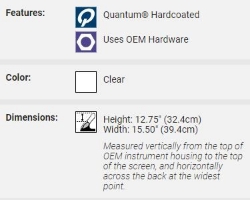 Afbeeldingen van Vervangingsruit National Cycle touring transparant Honda PCX150 '15-17