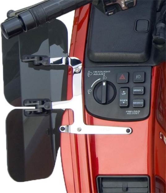 Afbeeldingen van Wing Deflectors donker getint Honda GL1800 -'11 National Cycle