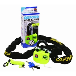 Afbeeldingen van Kettingslot 1,2m met Chainlock model BIG BOSS Alarm (4* ART) - Oxford