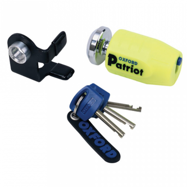 Afbeeldingen van Slot voor remschijf model Patriot Oxford - Ultra strong disc lock (ART 4*)