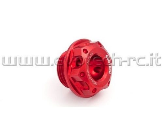 Afbeeldingen van Olievuldop Evotech diverse Honda/ Ducati/ Kawasaki/ Yamaha (M20x2,5)