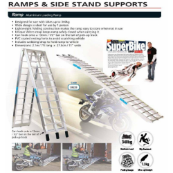 Afbeeldingen van Oprijplaat opklapbaar aluminium - Ramp Oxford