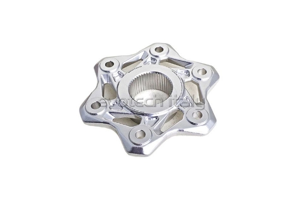 Afbeeldingen van Tandwieldrager aluminium Evotech Triumph Speed Triple 1200 RS '21- -zilver