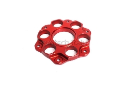 Afbeeldingen van Tandwieldrager aluminium Evotech Triumph Speed Triple 1200 RS '21- -rood