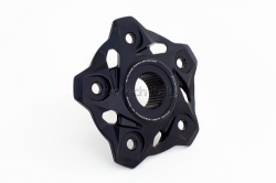 Afbeeldingen van Tandwieldrager aluminium Evotech voor Ducati Hypermotard 950 '19-