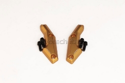 Afbeeldingen van Front axle fork guard goud Honda Africa Twin Adventure Sport '18