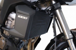 Afbeeldingen van Radiatorcover zwart Evotech Performance Kawasaki Versys 1000 '15-16