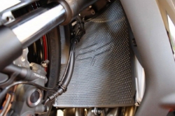 Afbeeldingen van Radiatorcover zwart Evotech Performance Kawasaki ZX10-R '08-10