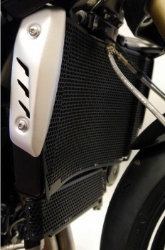 Afbeeldingen van Radiatorcover set zwart Evotech Performance Triumph Speed Triple 1050 '16-17