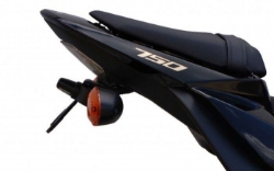 Afbeeldingen van Kentekenplaathouder Evotech Performance Suzuki GSR750 '10-17