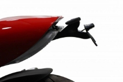 Afbeeldingen van Kentekenplaathouder Evotech Performance Ducati Diavel dynamic '11-18