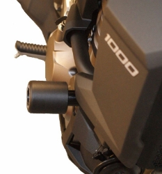 Afbeeldingen van Crash bobbins Evotech Performance Kawasaki Versys 1000 '12-16