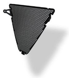 Afbeeldingen van Radiatorcover LOWER zwart Evotech Performance Ducati Panigale 1199 Tricolore S '12-15