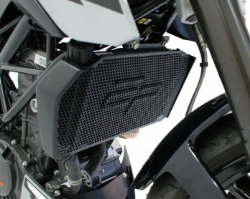 Afbeeldingen van Radiatorcover zwart Evotech Performance KTM Duke 200 '12-16
