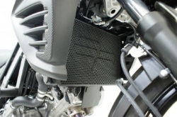 Afbeeldingen van Radiatorcover zwart Evotech Performance Suzuki DL650 '11-20