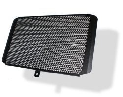Afbeeldingen van Radiatorcover zwart Evotech Performance Suzuki DL650 '12-21