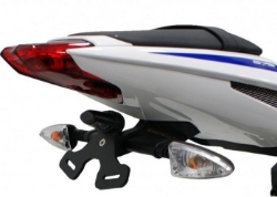 Afbeeldingen van Kentekenplaathouder Evotech Performance Triumph Dayatona 675R '13-17