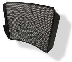 Afbeeldingen van Radiatorcover zwart Evotech Performance Triumph Daytona 675 '13-17