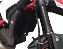 Afbeeldingen van Radiatorcover zwart Evotech Performance Ducati Hyperstrada 821 '13-15