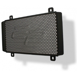 Afbeeldingen van Radiatorcover zwart Evotech Performance Kawasaki Ninja 250R '08-13