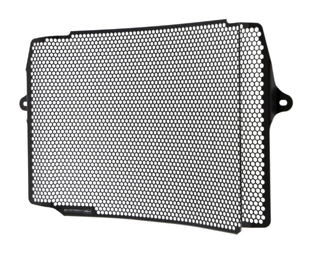 Afbeeldingen van Radiatorcover zwart Evotech Performance KTM 1290 Superduke '17-19