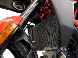 Afbeeldingen van Radiatorcover zwart Evotech Performance Ducati Hypermotard 950 '19-