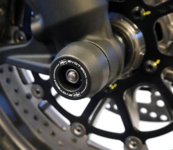 Afbeeldingen van Voorvorkspindle Evotech Performance Ducati Diavel strada '13-'15