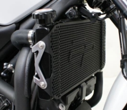 Afbeeldingen van Radiatorcover zwart Evotech Performance Honda NC750X '14-